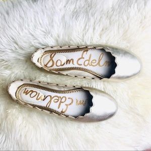 Sam Edelman Scalloped “Francis” Flats